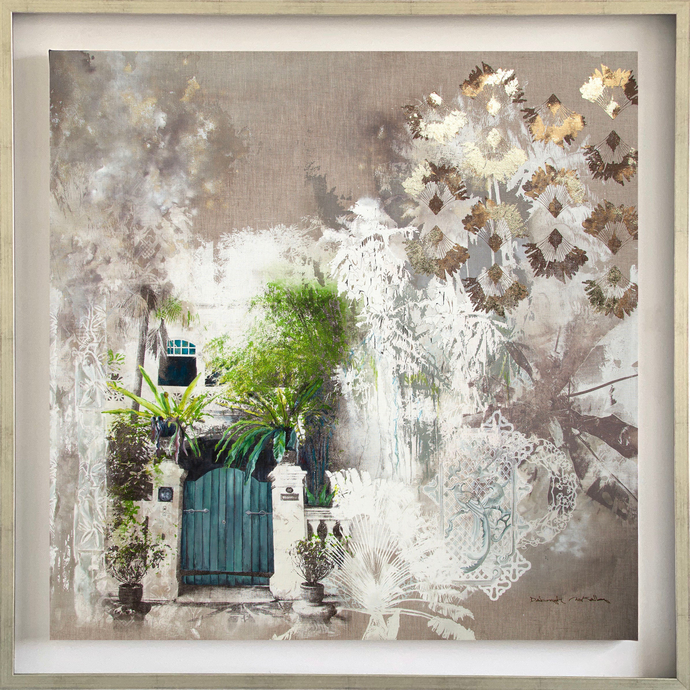 Cairnhill Shophouse Canvas Print (94x94 cm)