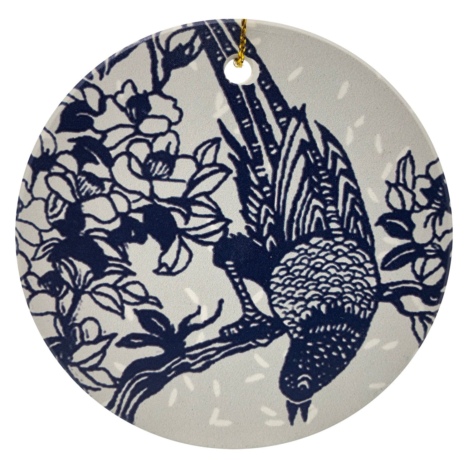 China Blue Ceramic Ornaments