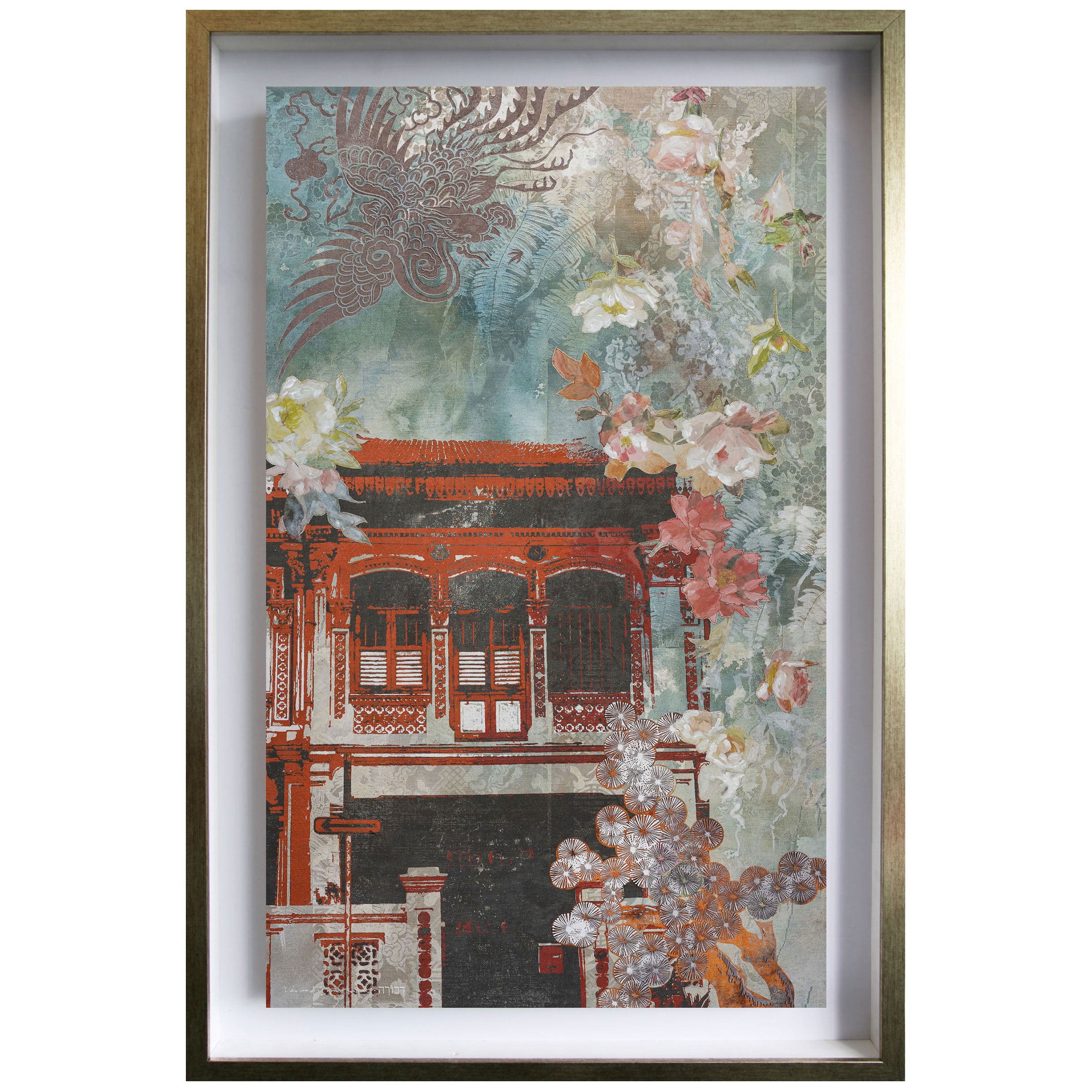 Chinoiserie Bloom Canvas Print