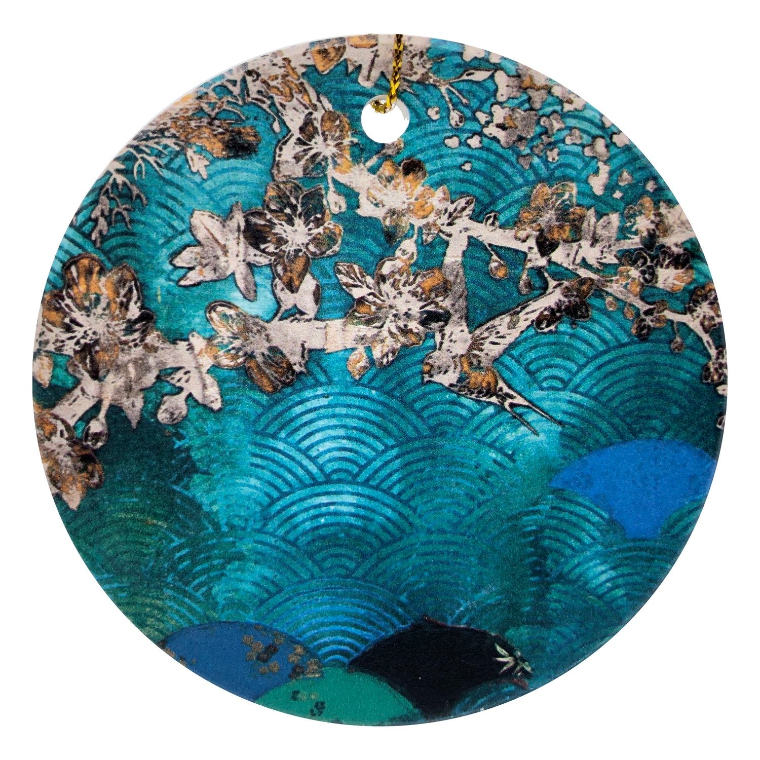 Chinoiserie Ceramic Ornaments