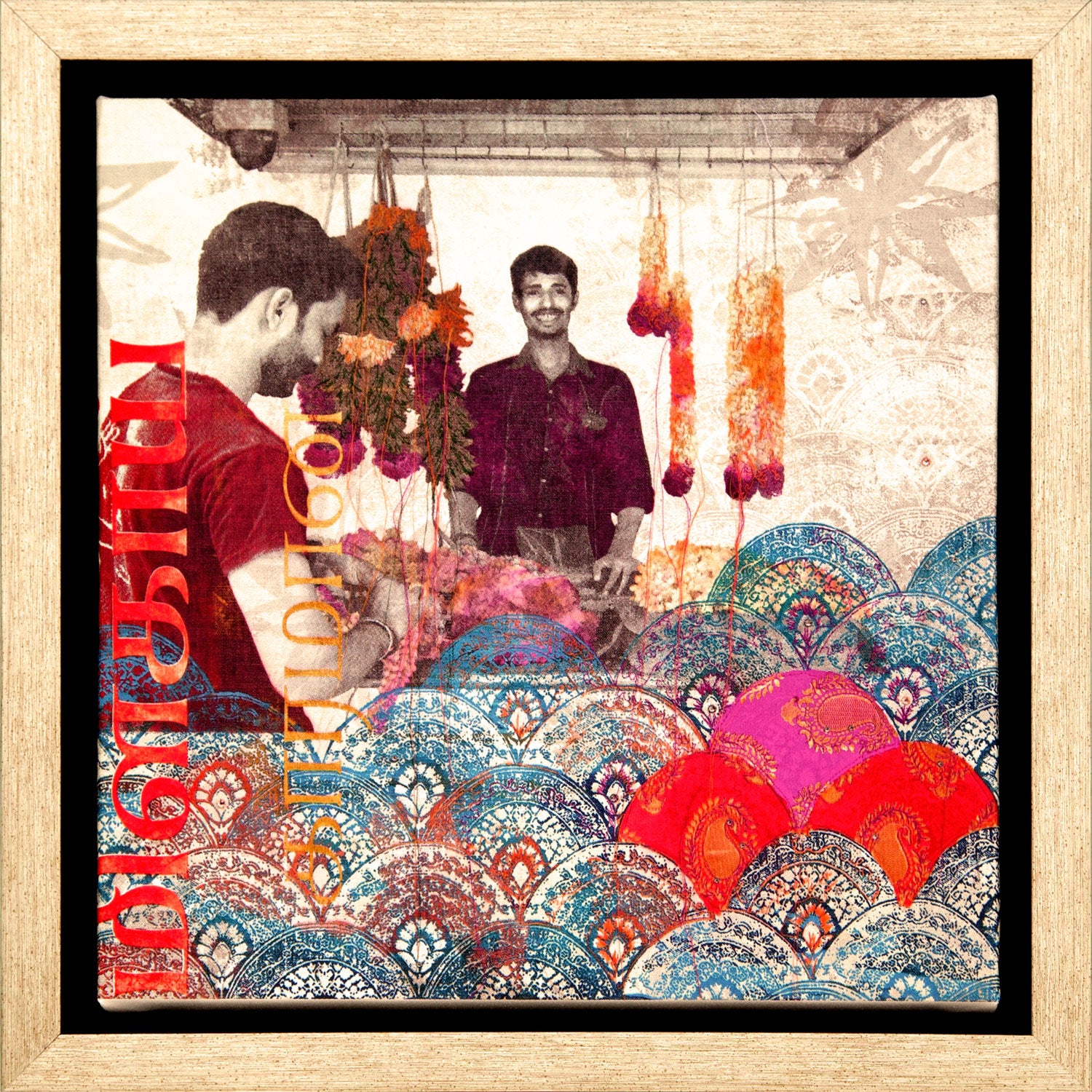 Garland Makers Canvas Print