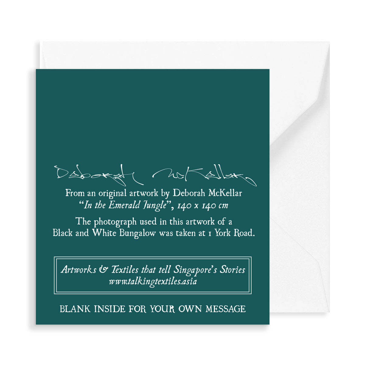 In the Emerald Jungle Greeting Card Mini