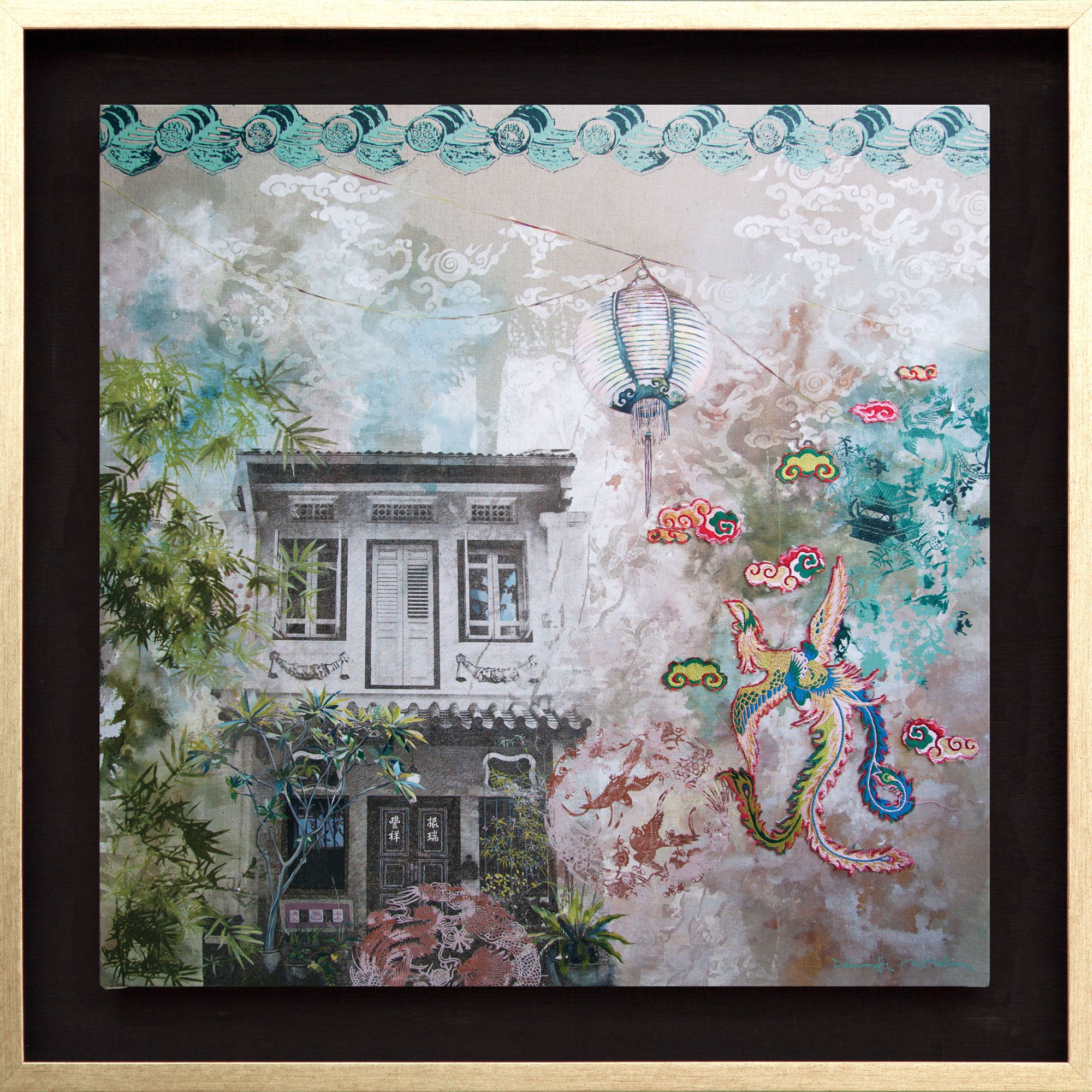 In the Mood for Love Canvas Print (74x74 cm)