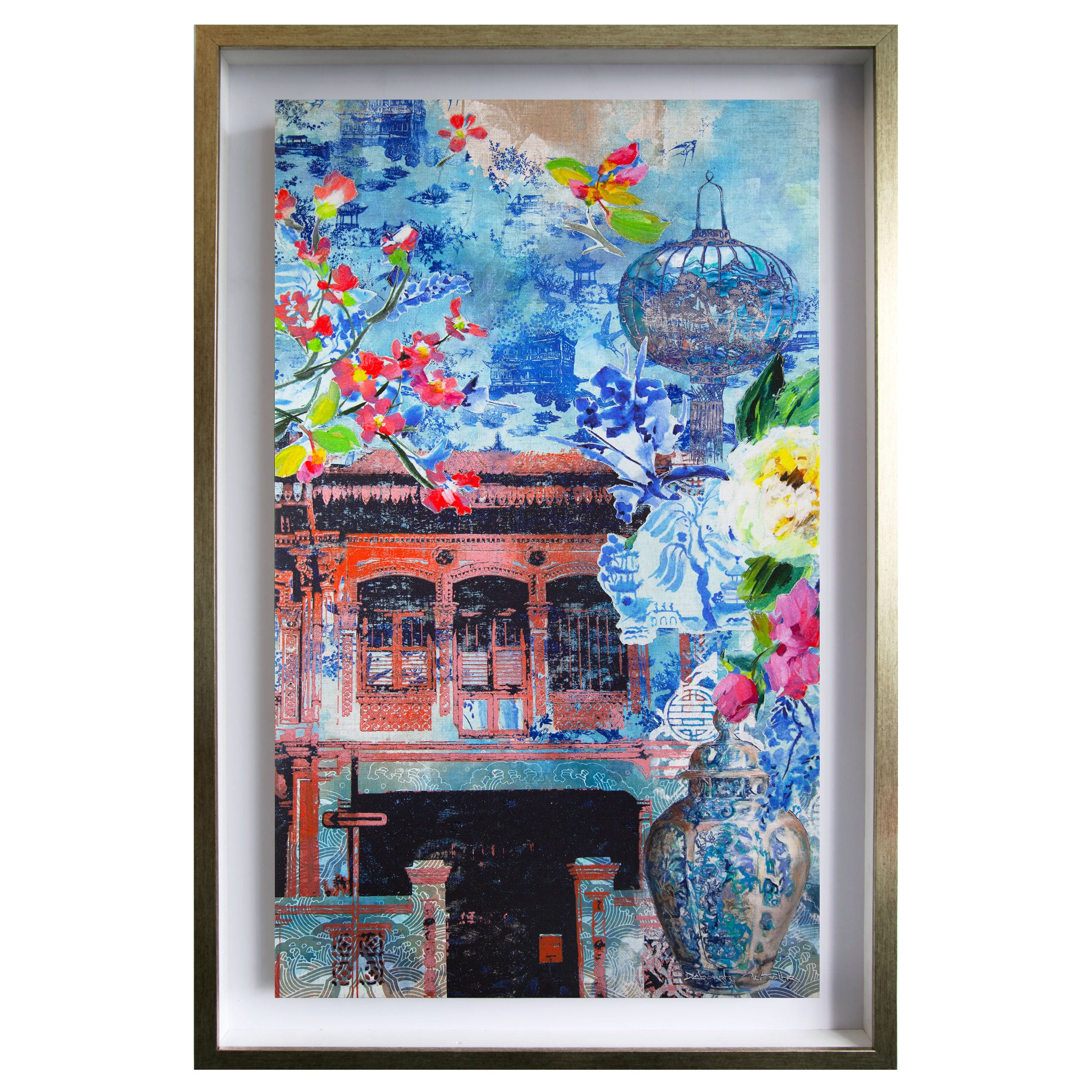 Mandarin Rose Canvas Print