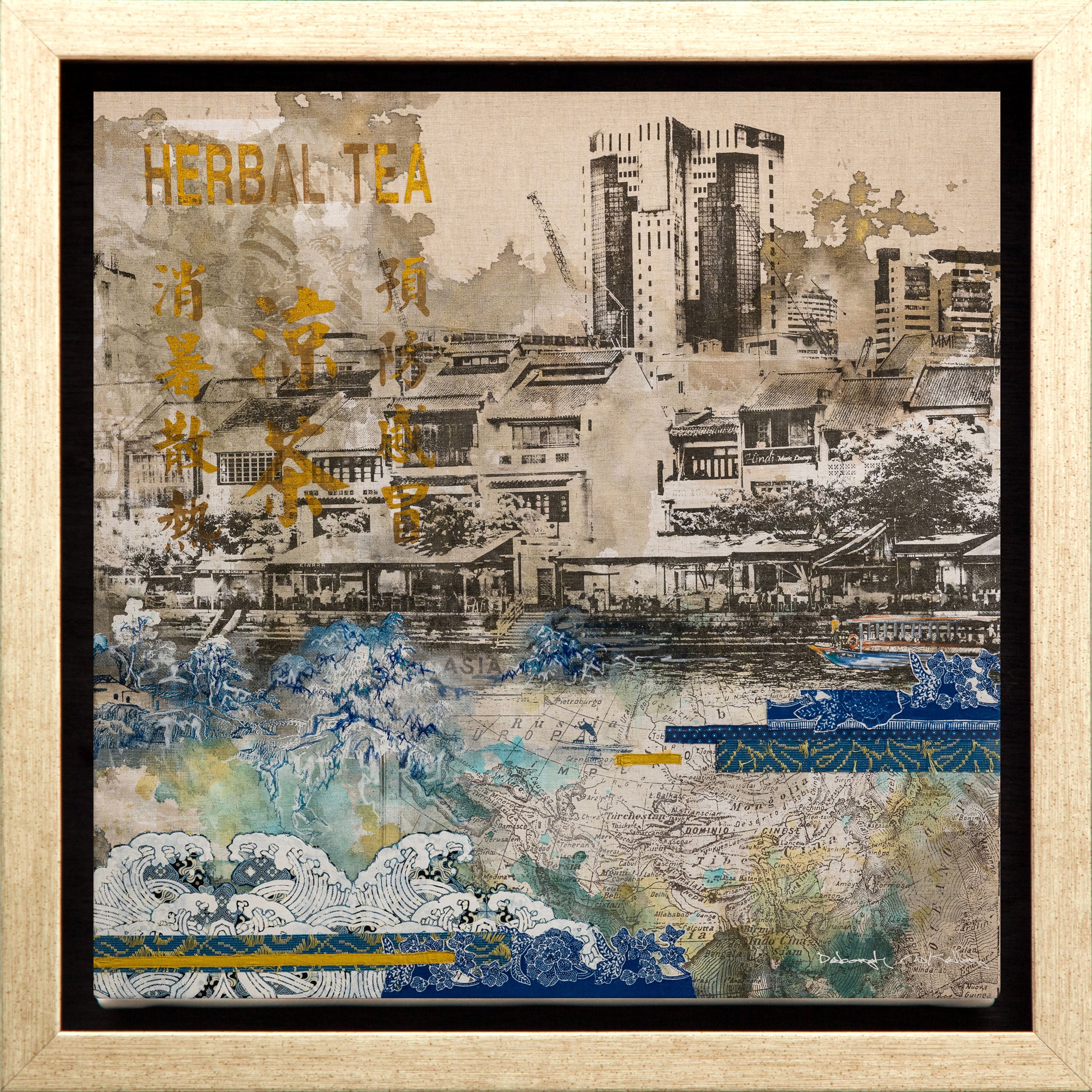 River Reflections Canvas Print
