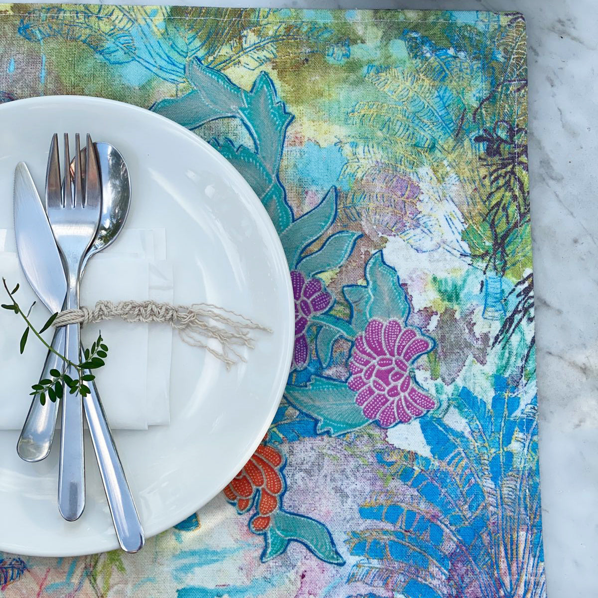 Summer Reversible Placemat (Set of 2)