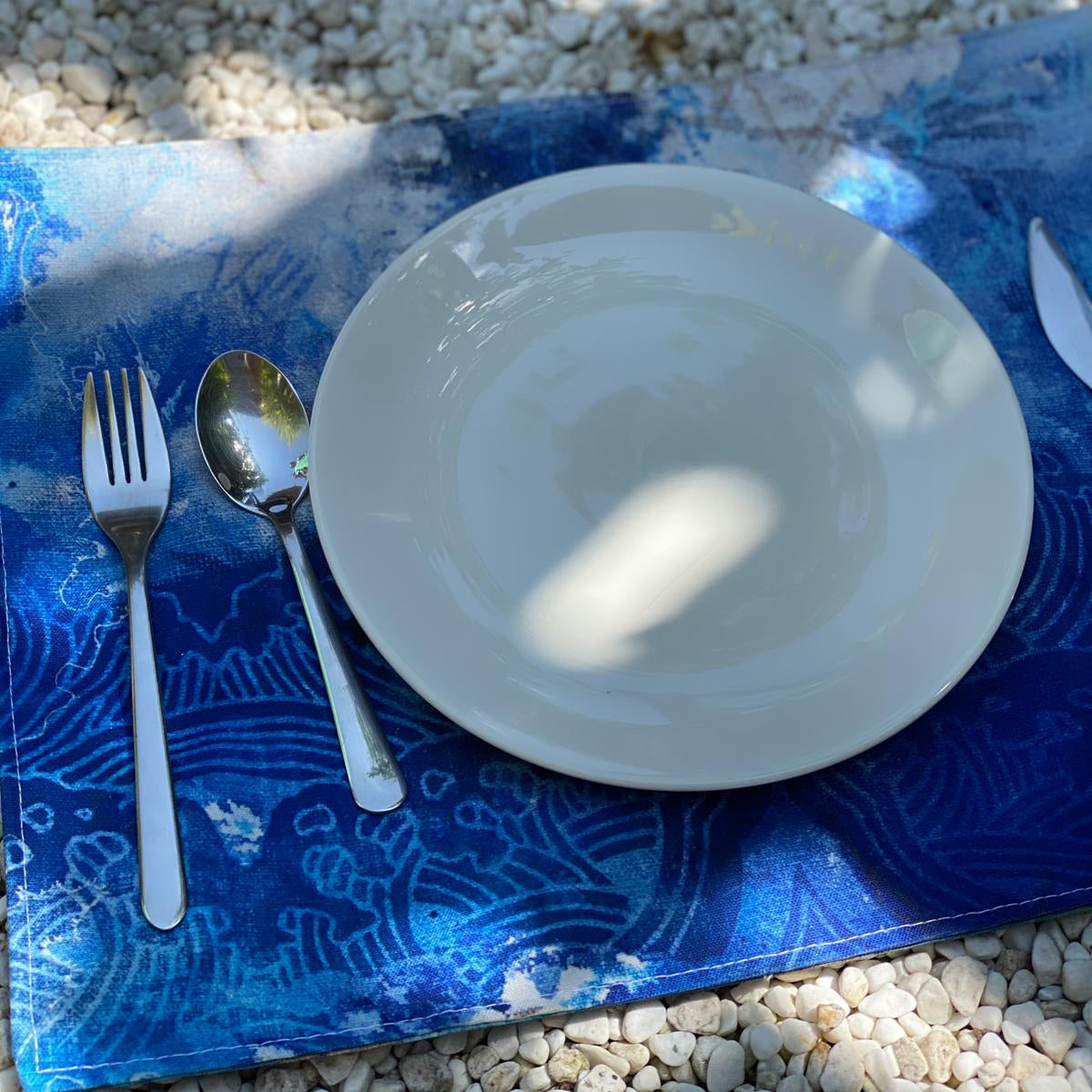 Sky & Sea Reversible Placemat (Set of 2)