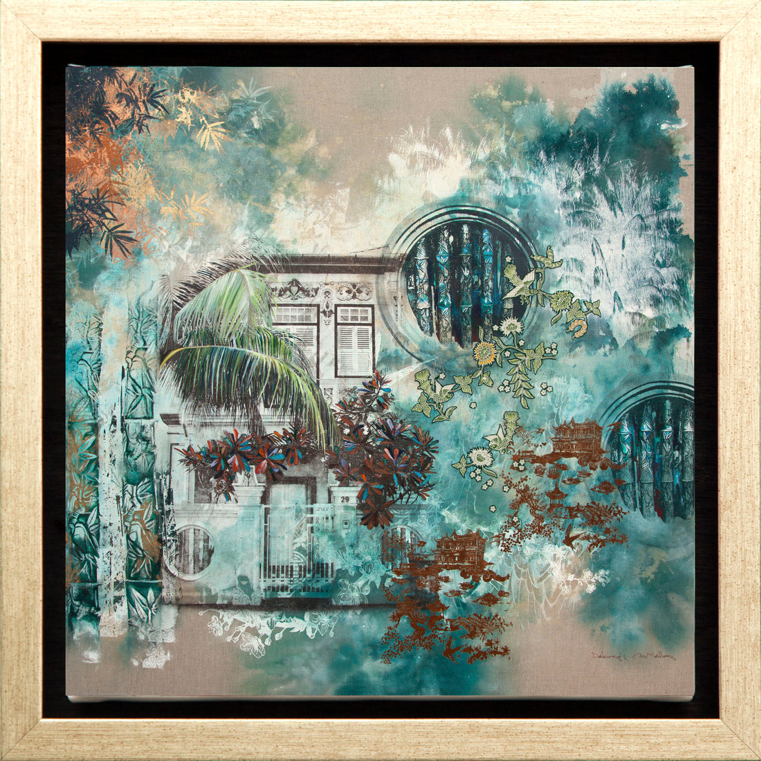 Bamboo Breeze Canvas Print
