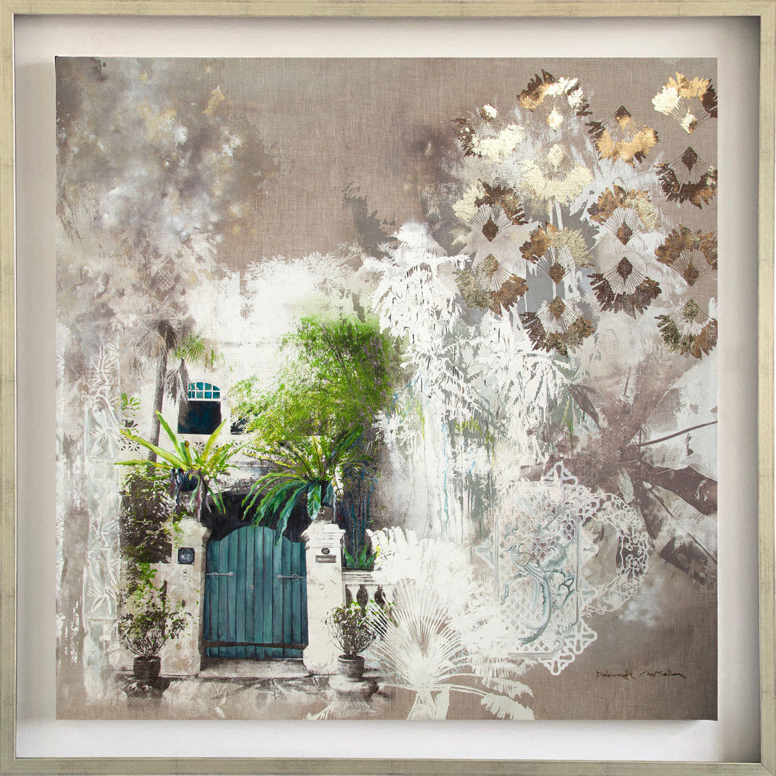 Cairnhill Shophouse Canvas Print (94x94 cm)