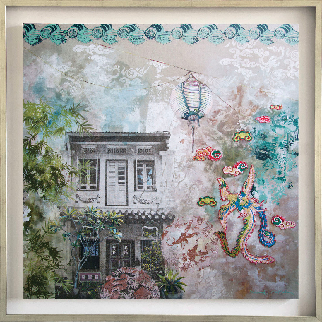 In the Mood for Love Canvas Print (94x94 cm)