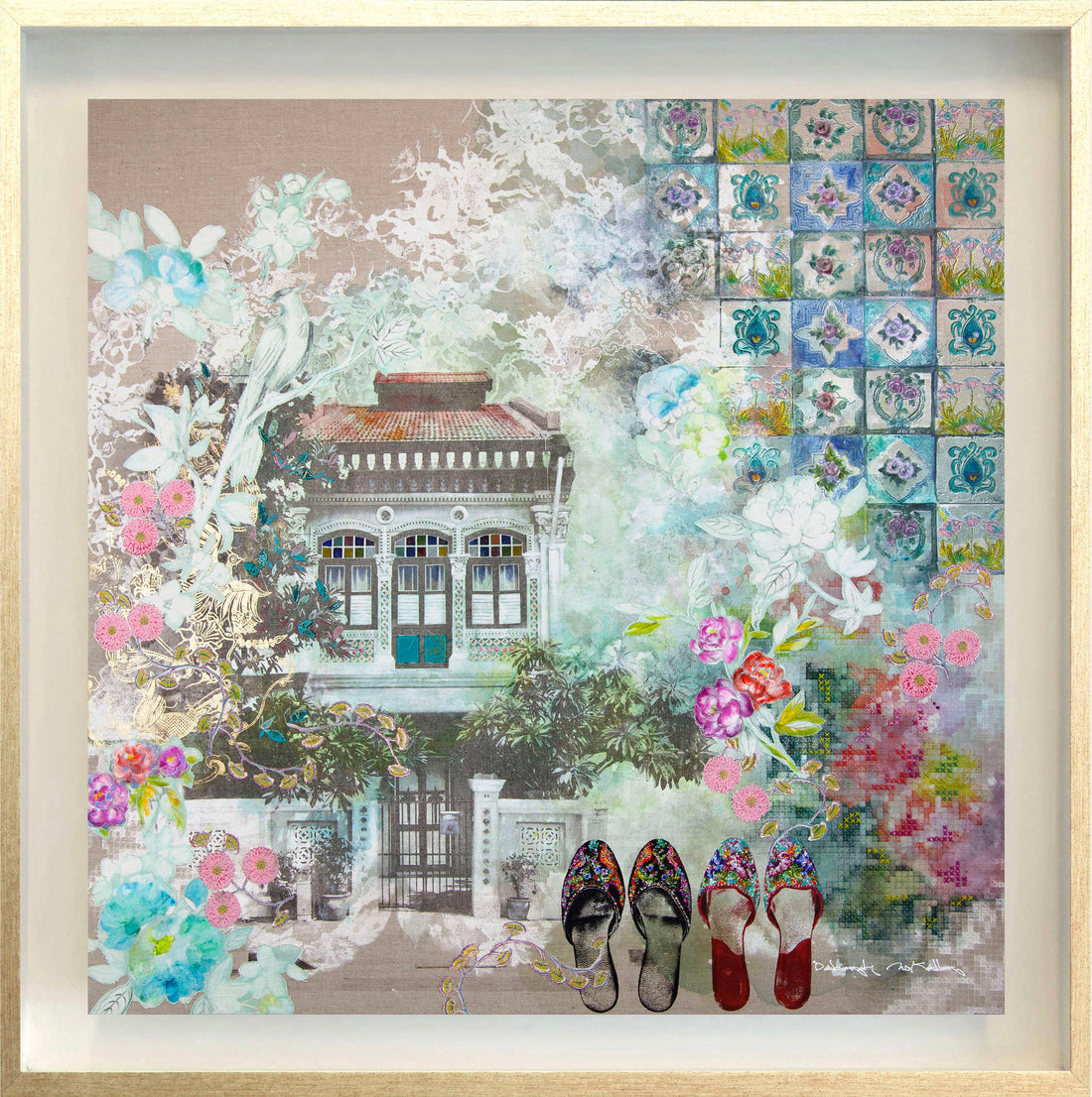 Baba Nyonya 2021 Canvas Print (94x94 cm)