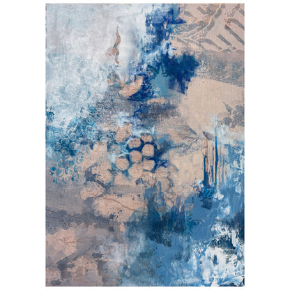 Blue Porcelain Sea (Wood)