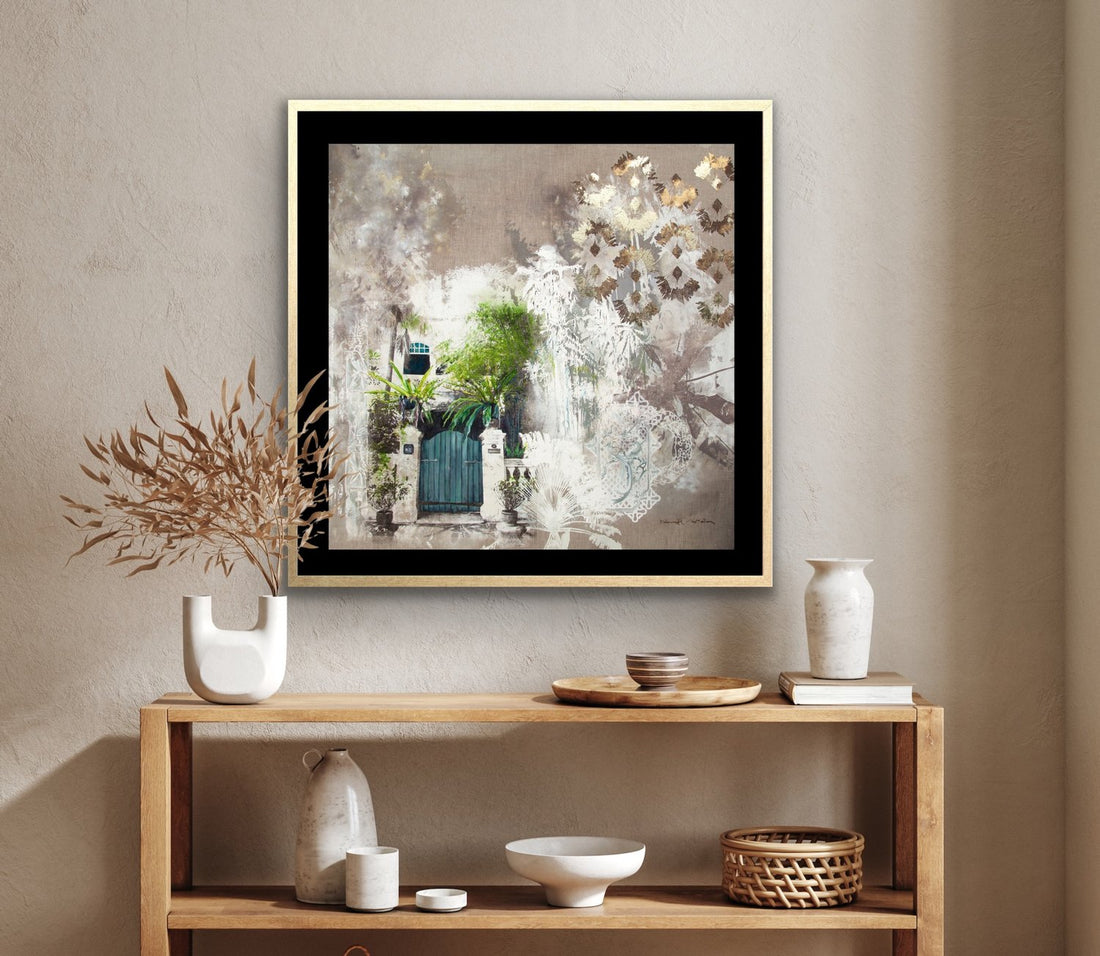Cairnhill Shophouse Canvas Print (74x74 cm)