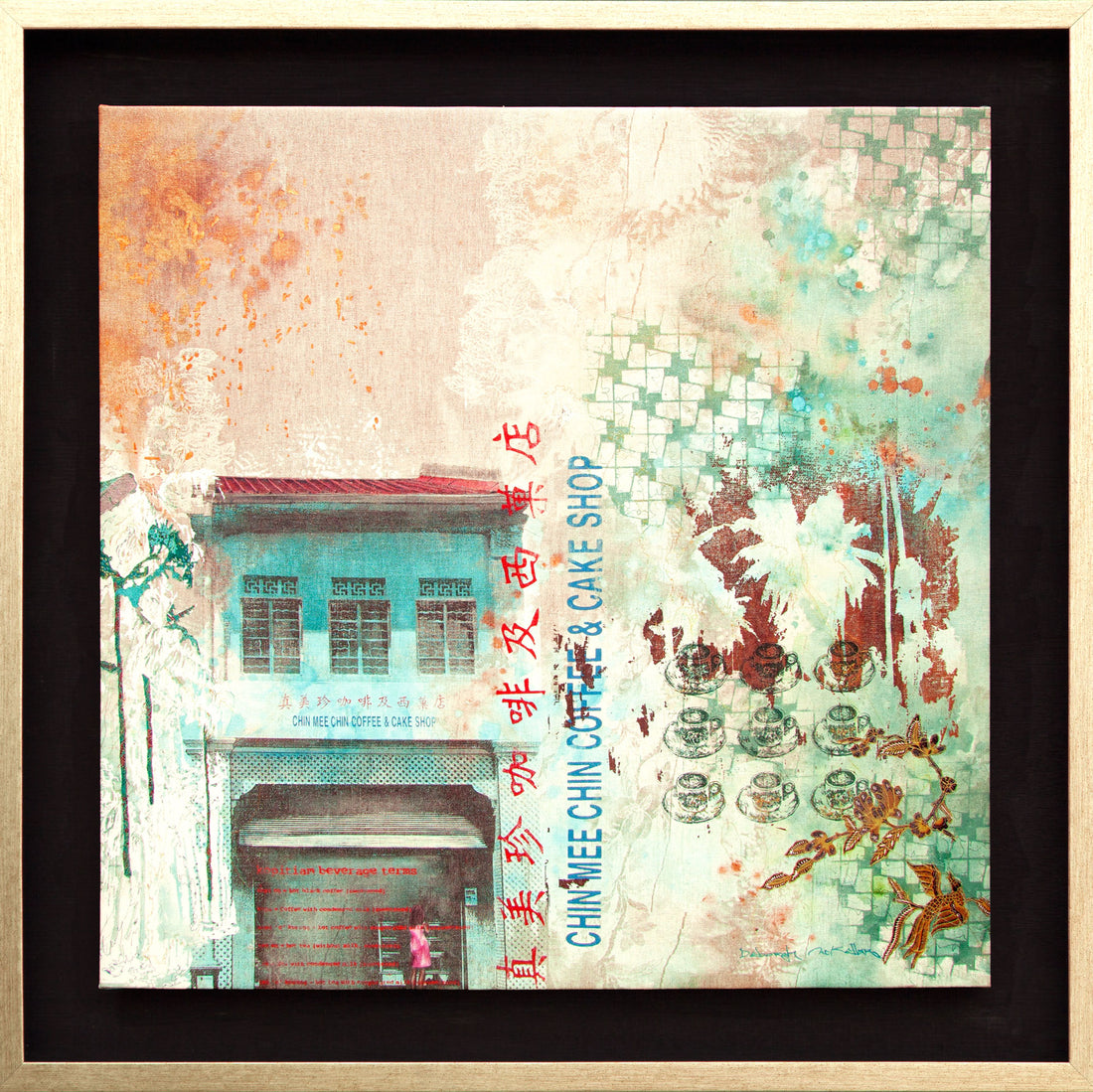 Chin Mee Chin Canvas Print (94x94 cm)