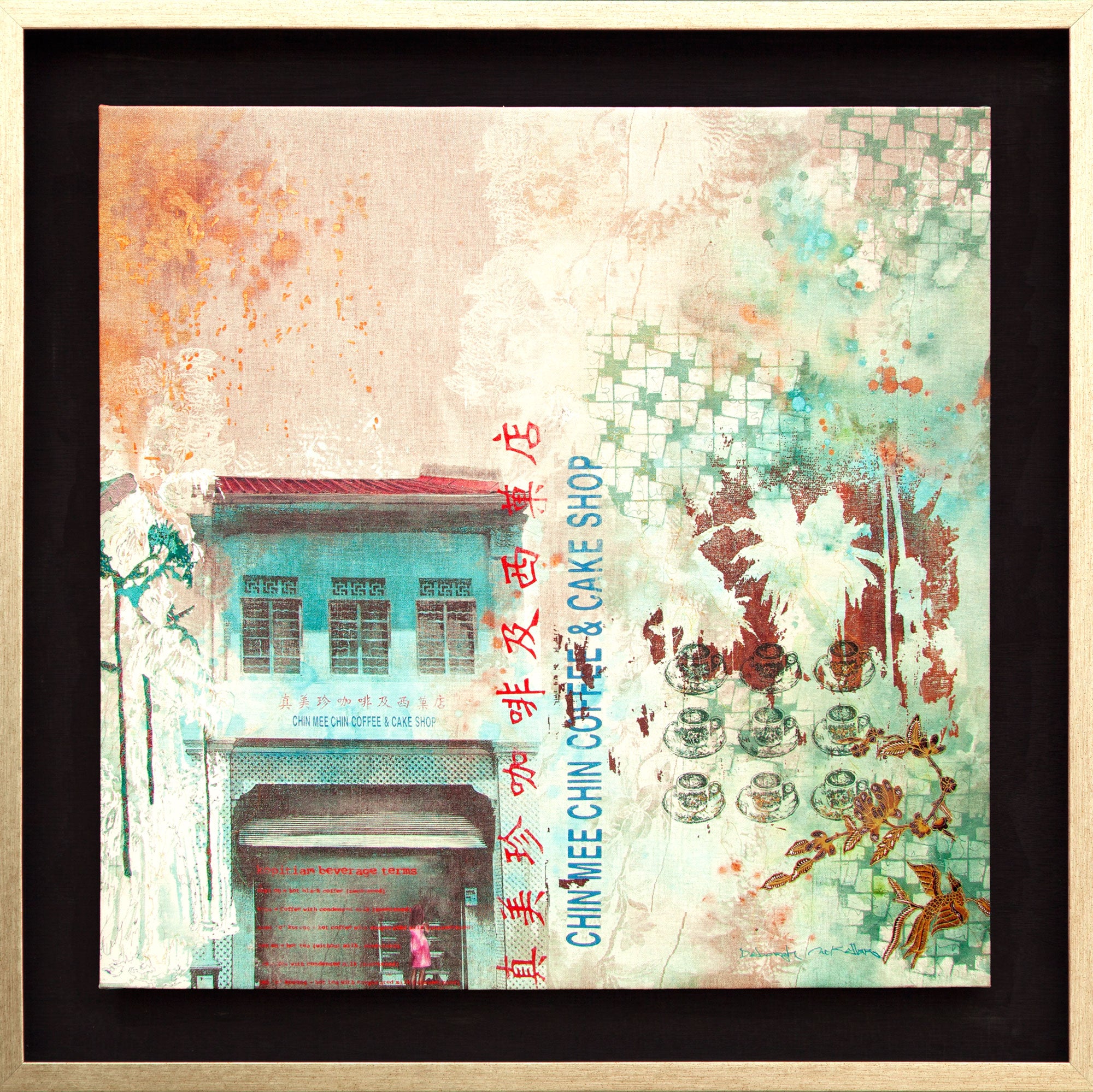 Chin Mee Chin Canvas Print (94x94 cm)