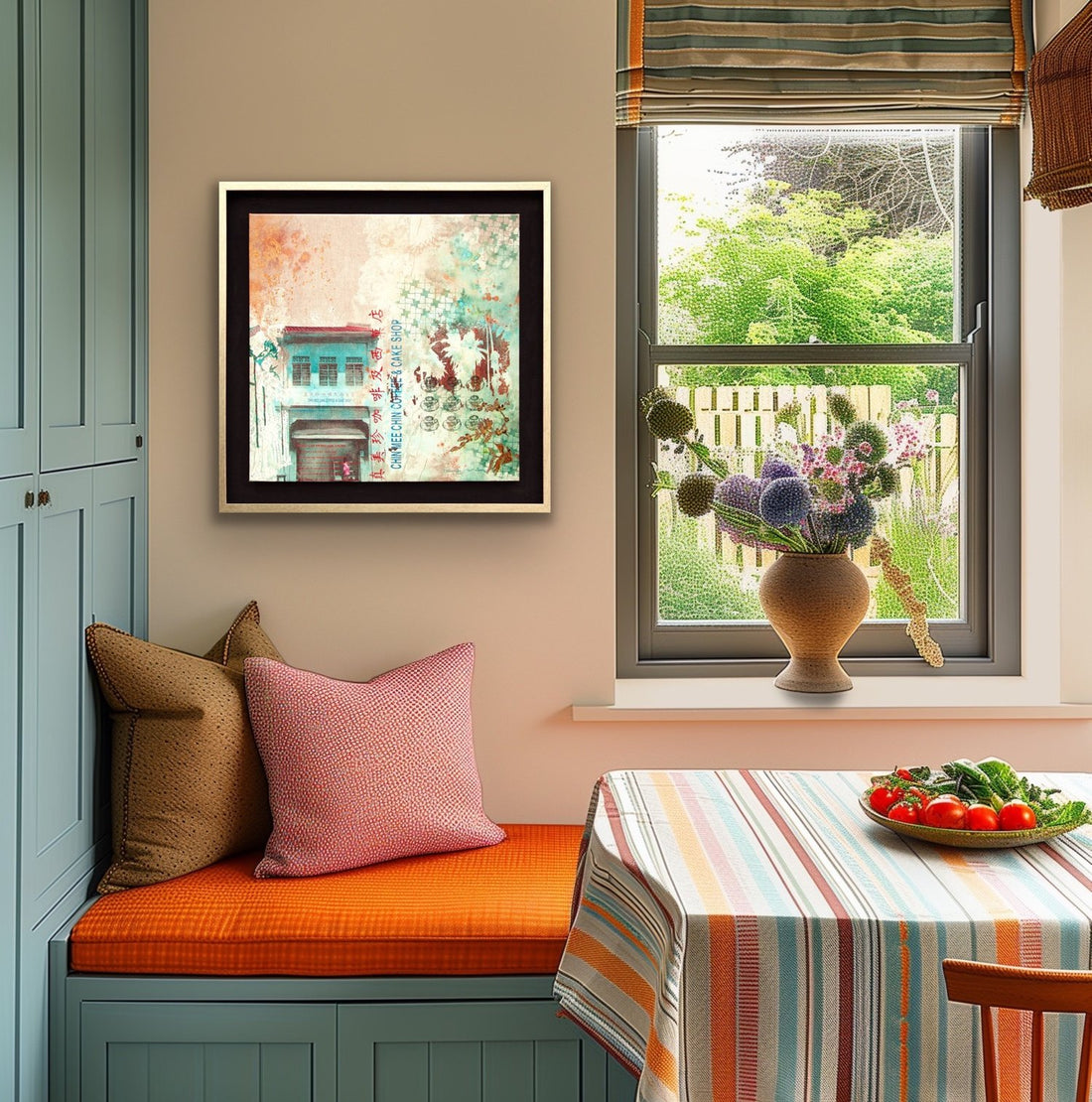 Chin Mee Chin Canvas Print (74x74 cm)
