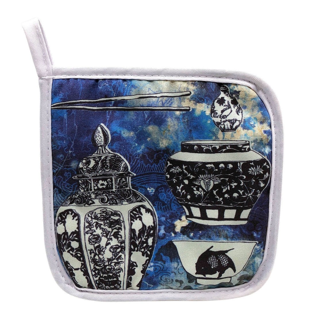 China Blue Pot Holder