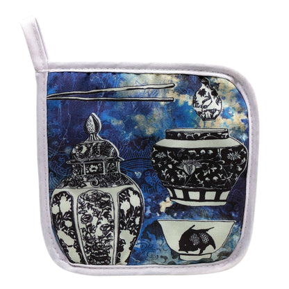 China Blue Pot Holder