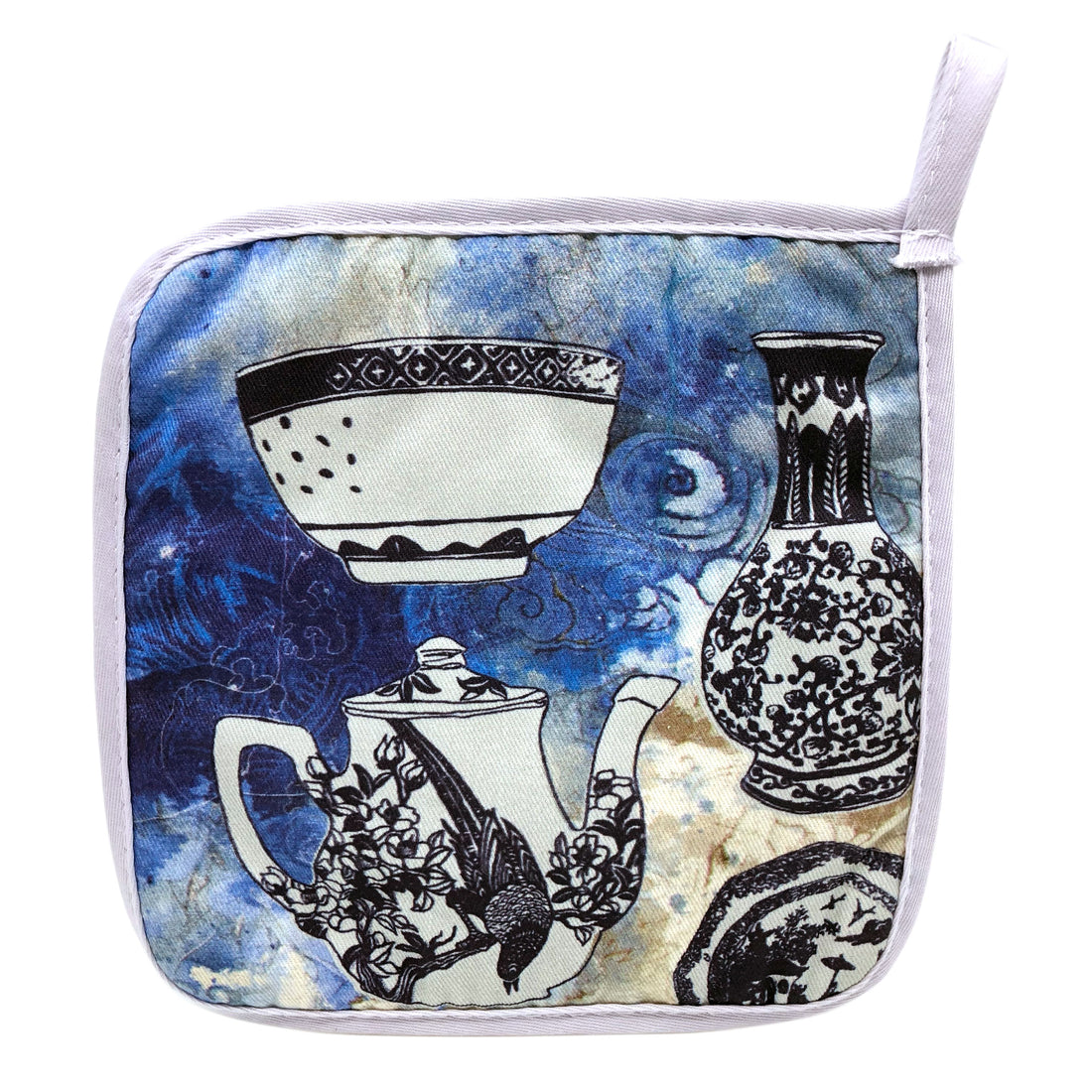 China Blue Pot Holder