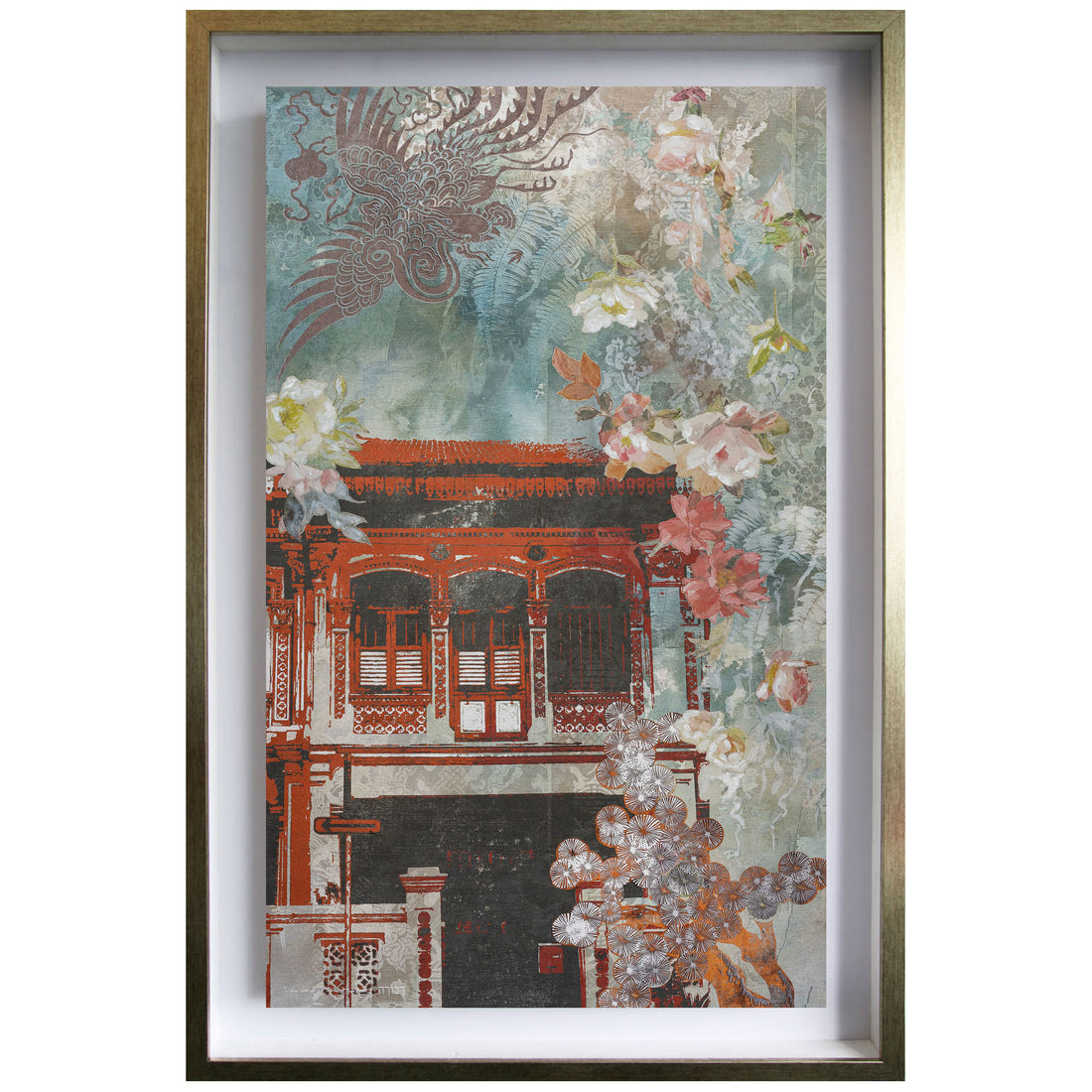Chinoiserie Bloom Canvas Print