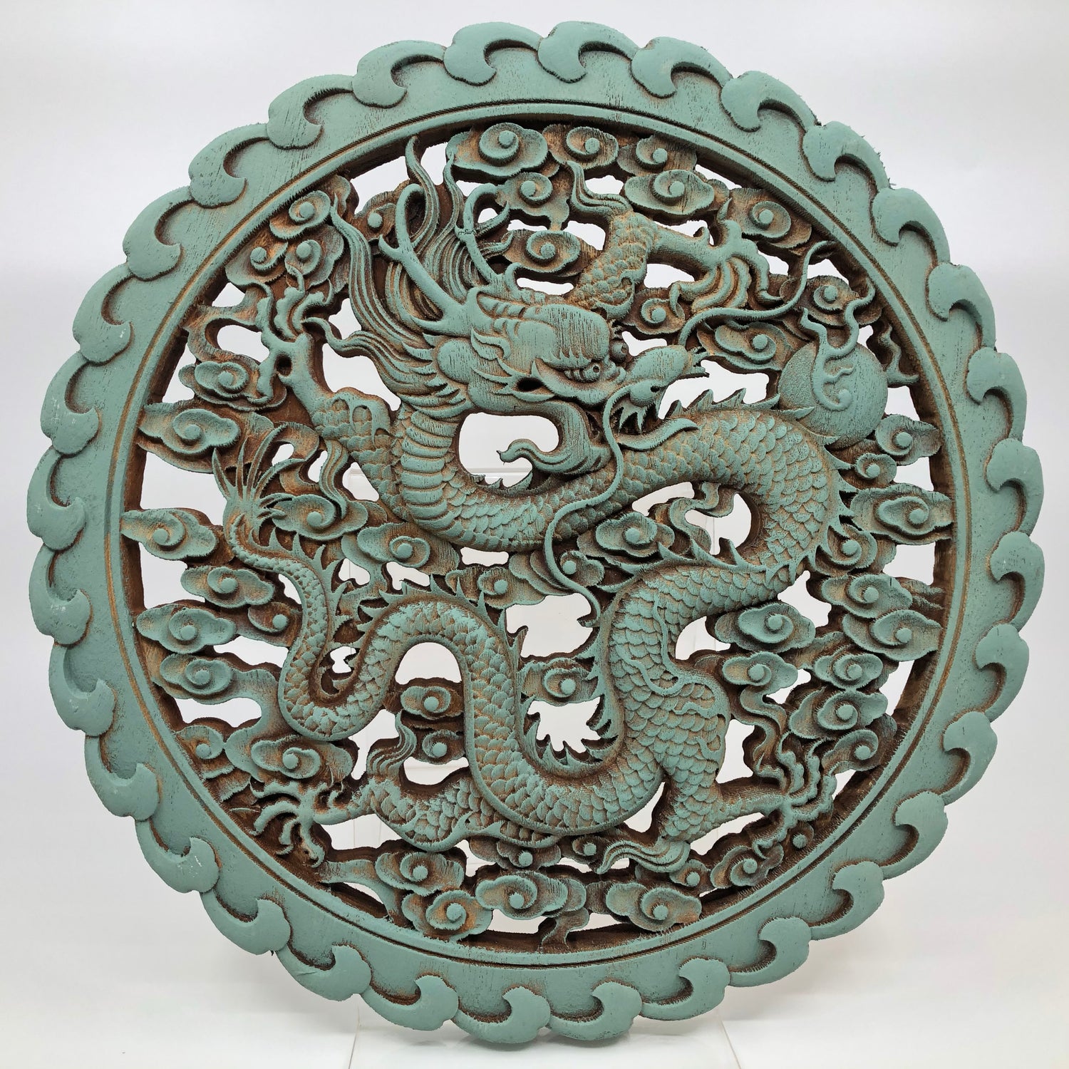 Dragon Wooden Carving