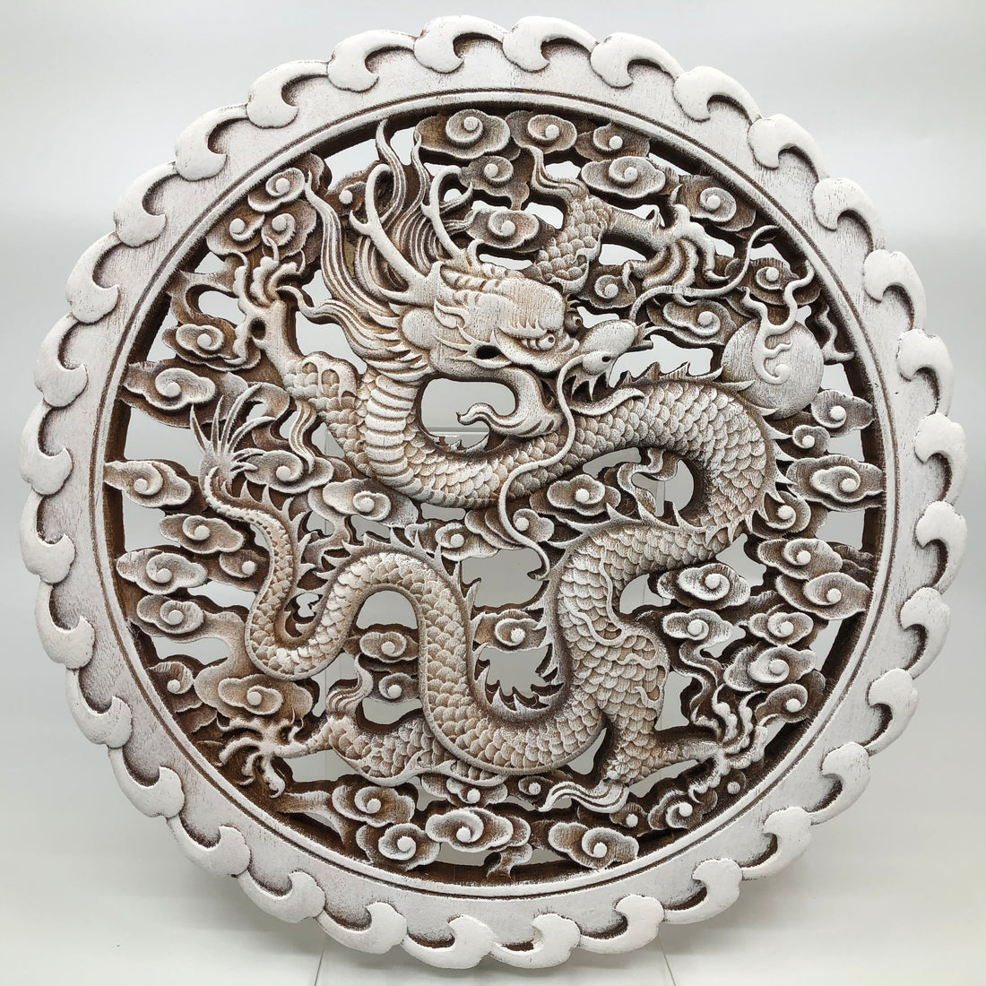 Dragon Wooden Carving