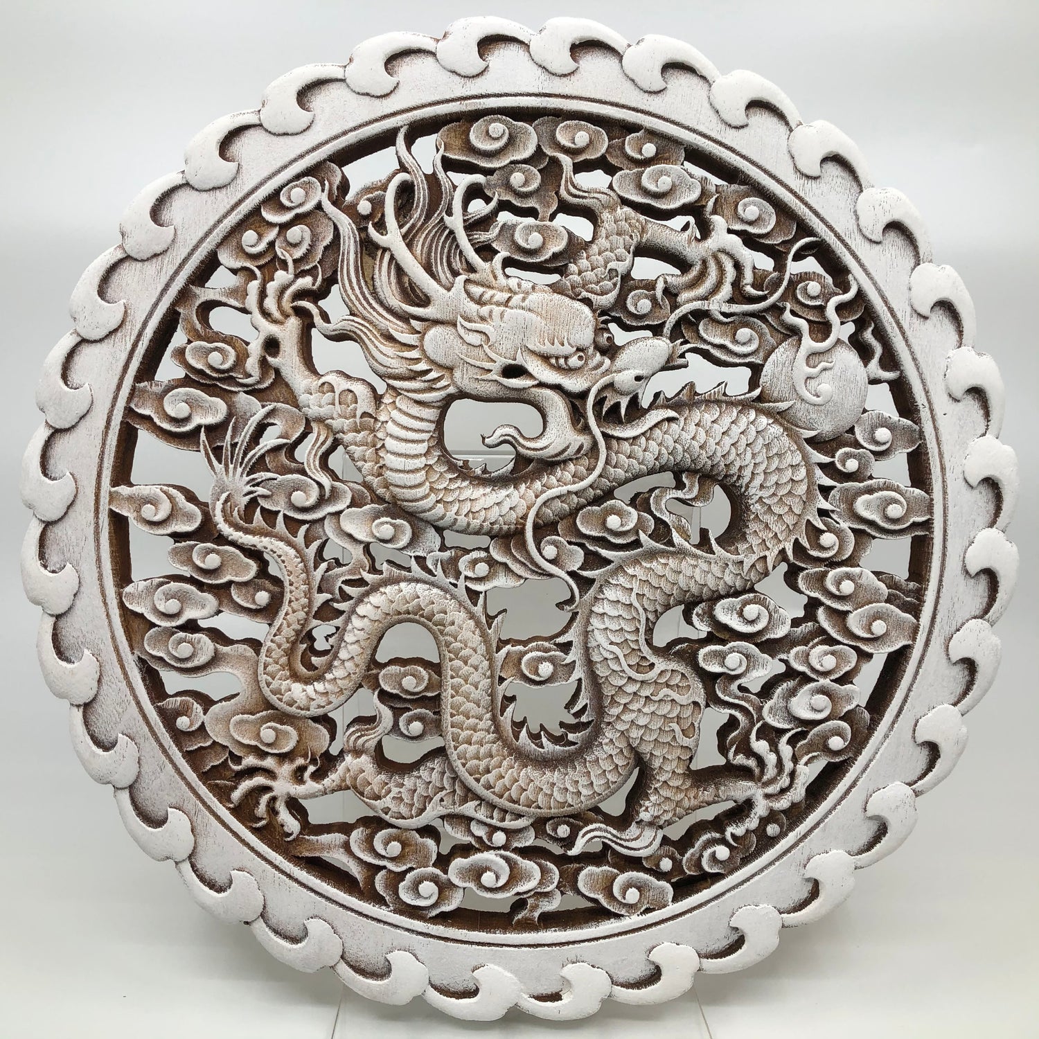 Dragon Wooden Carving
