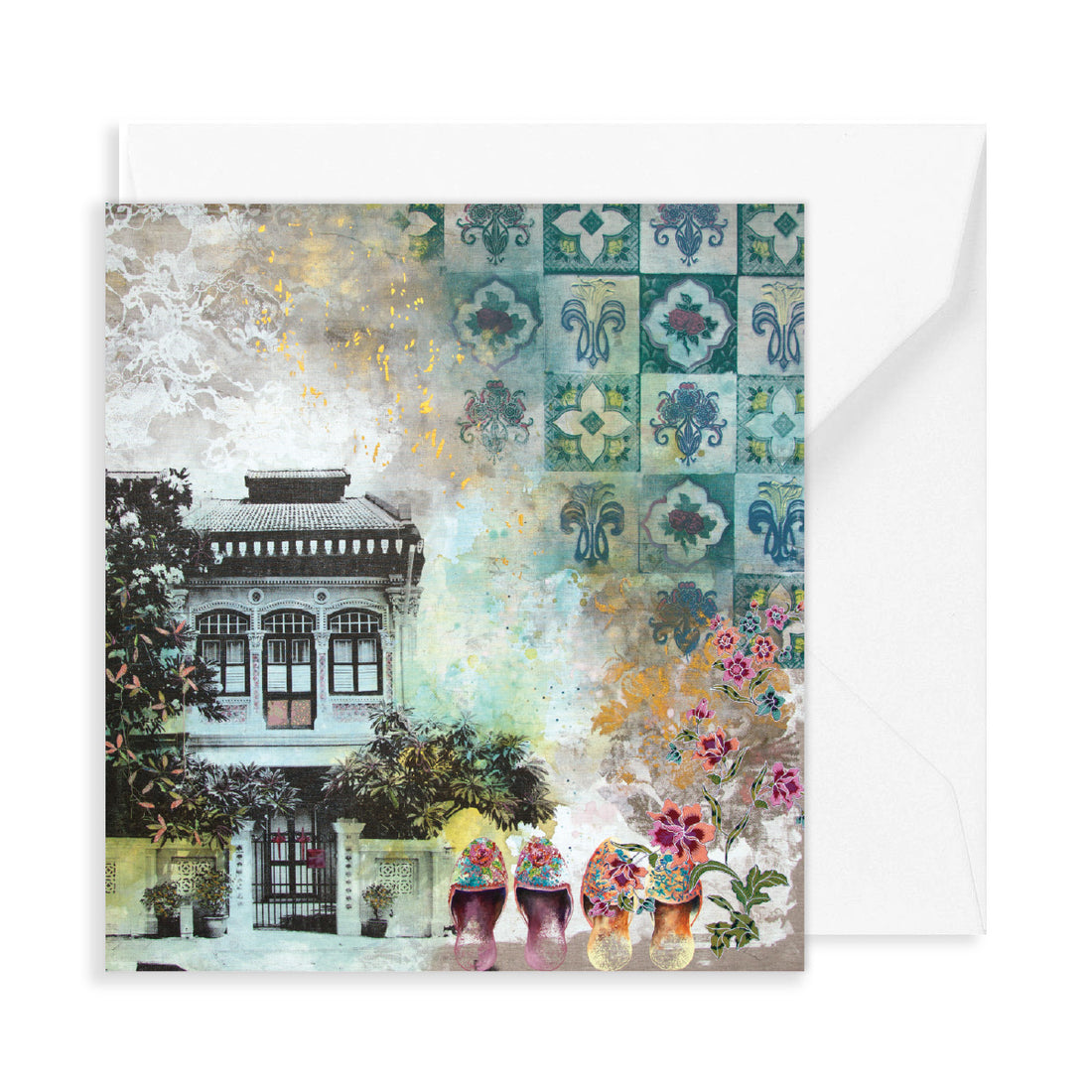 Baba Nyonya Greeting Card Mini