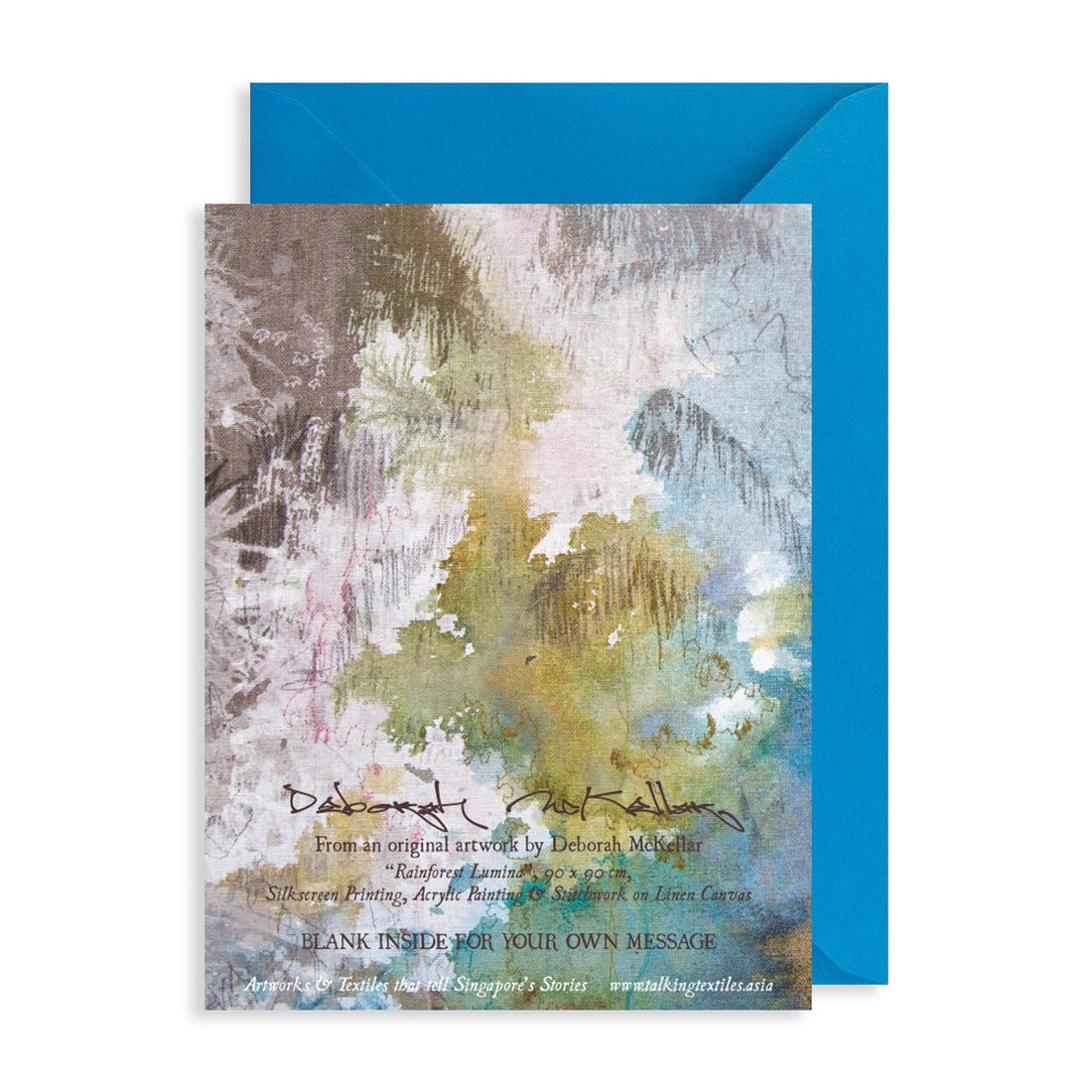 Rainforest Lumina Greeting Card Large