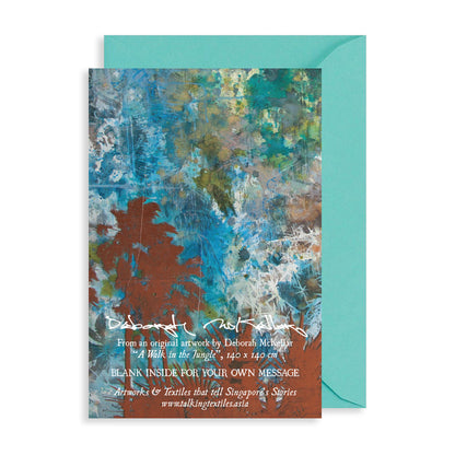 A Walk in the Jungle Greeting Card Small