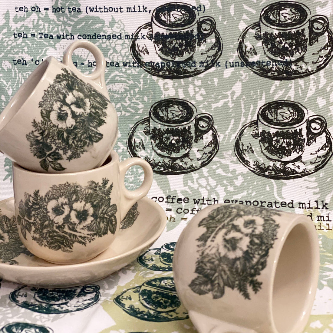 Kopitiam Tea Towel