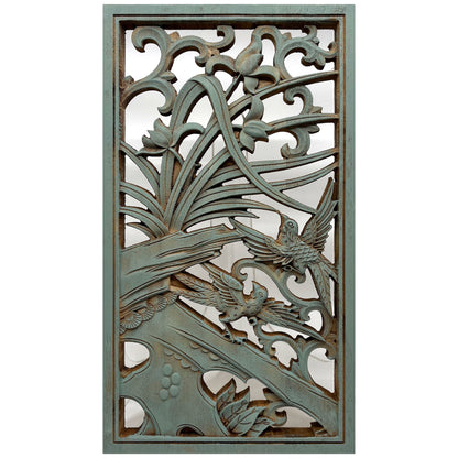 Orchids Wooden Carving