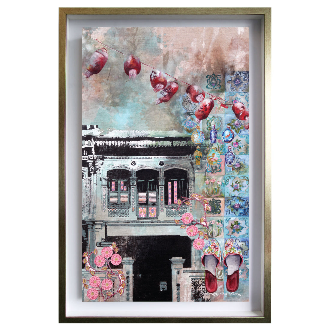 Peranakan Days Canvas Print