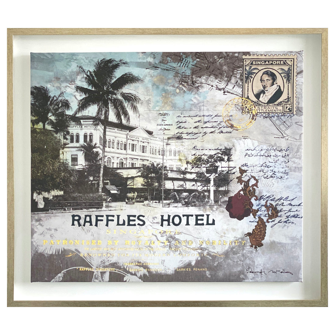 Raffles Hotel Canvas Print (Big)