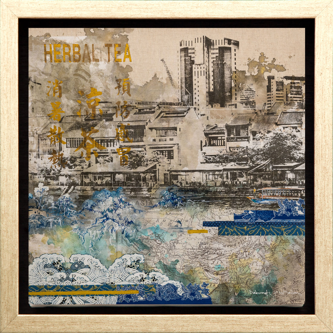 River Reflections Canvas Print