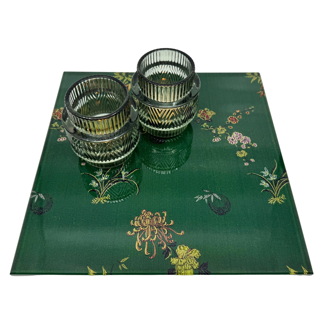 Four Seasons Glass Trivet