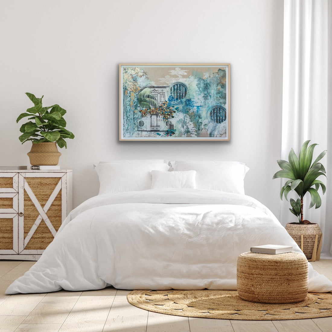 The Oasis Hand-finished Print