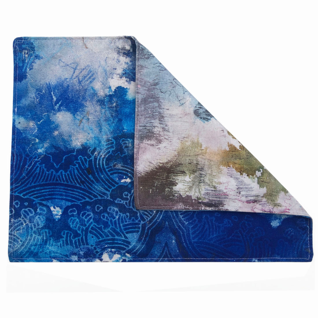 Sky &amp; Sea Reversible Placemat (Set of 2)